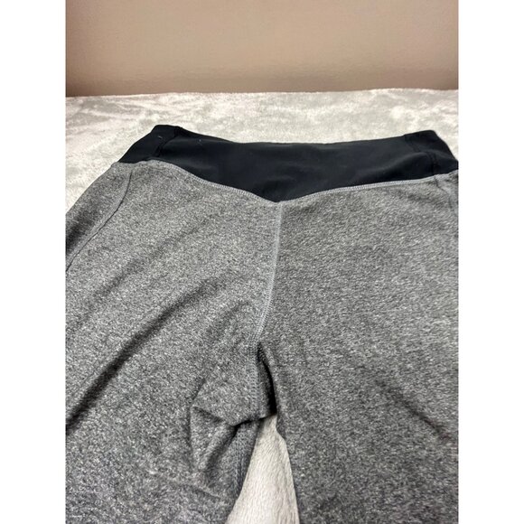 Nike Legend Dri-Fit Womens Medium Gray & Black Athletic Leggings Workout Running - Picture 8 of 10